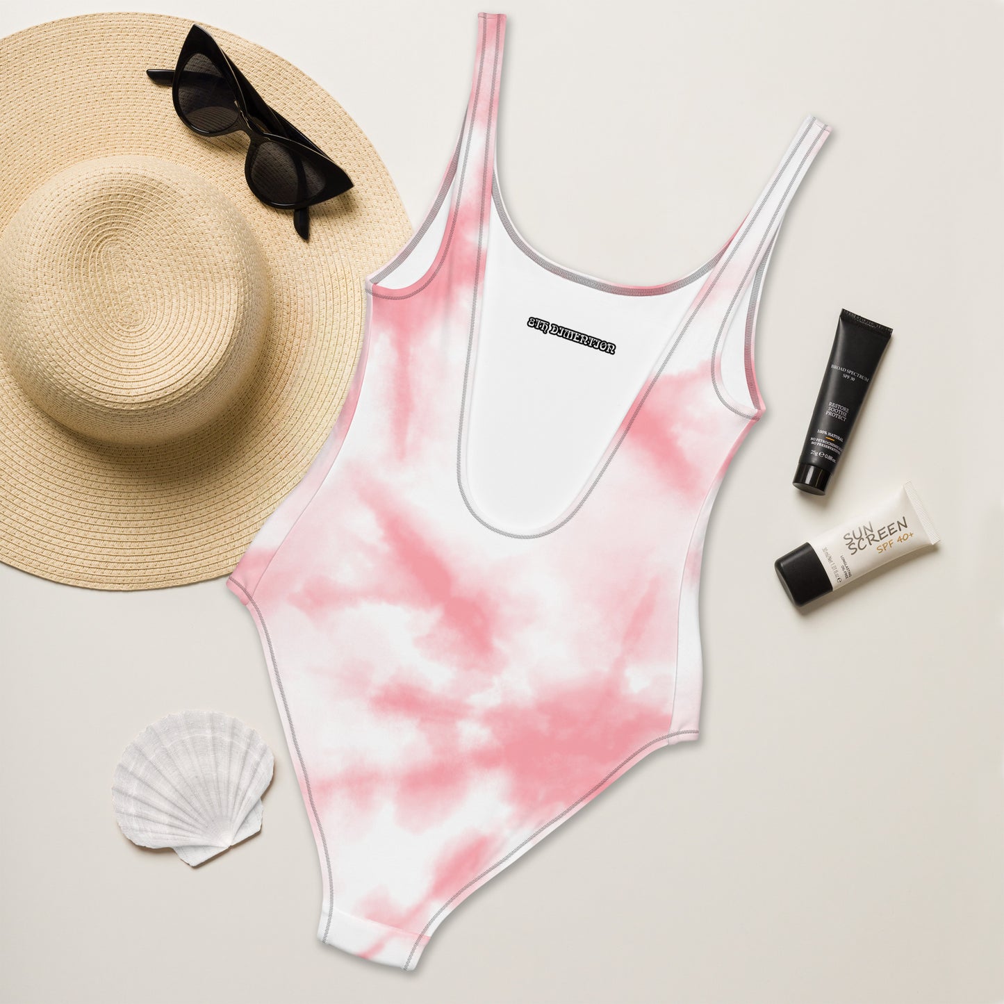 Tie Dye One-Piece Swimsuit